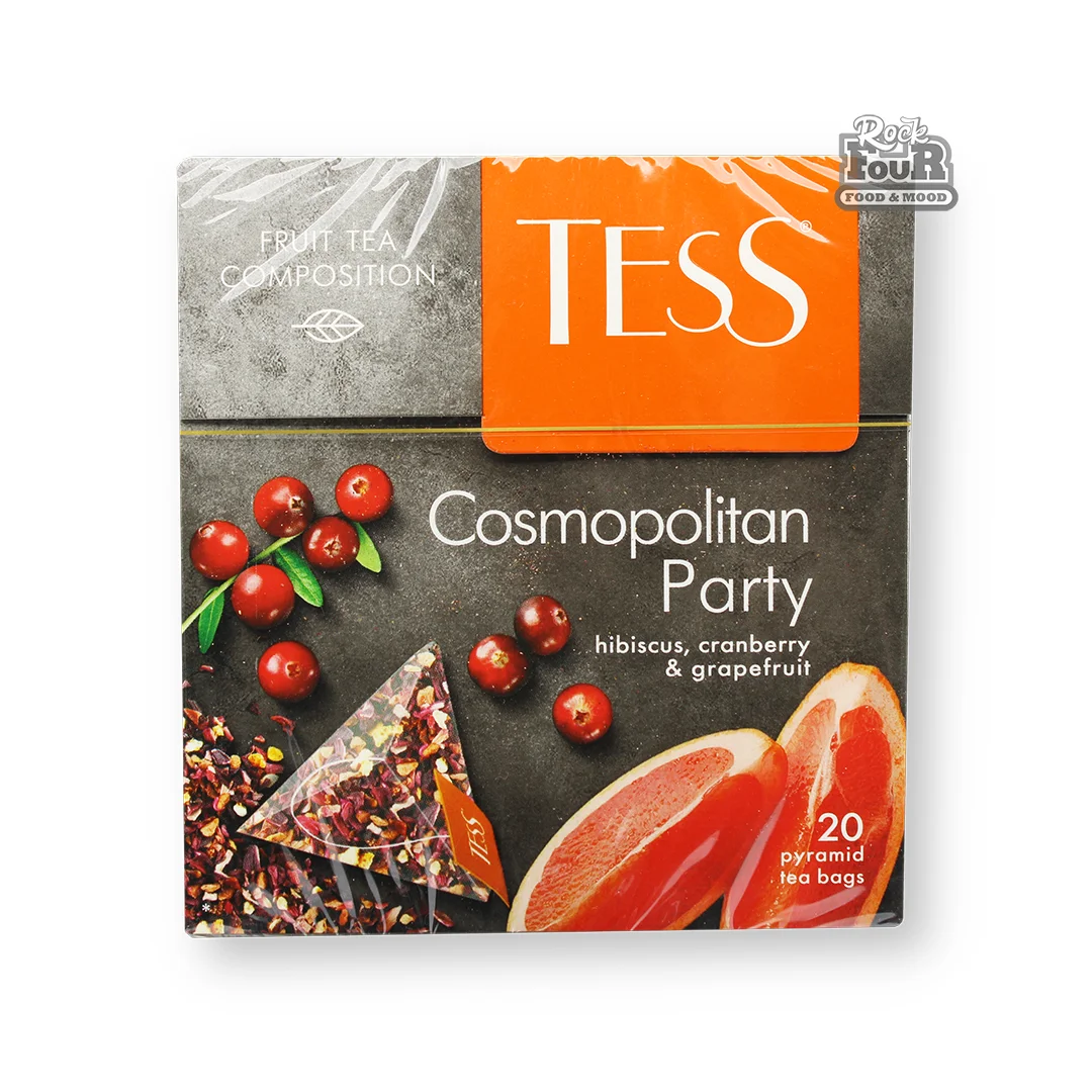 Թեյ «TESS Cosmopolitan Party» լոռամրգով և թուրինջի համով 20հատ